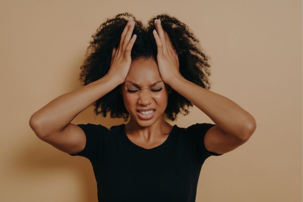 perte cheveux stress