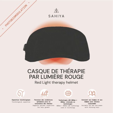 Capacete com LED infravermelho